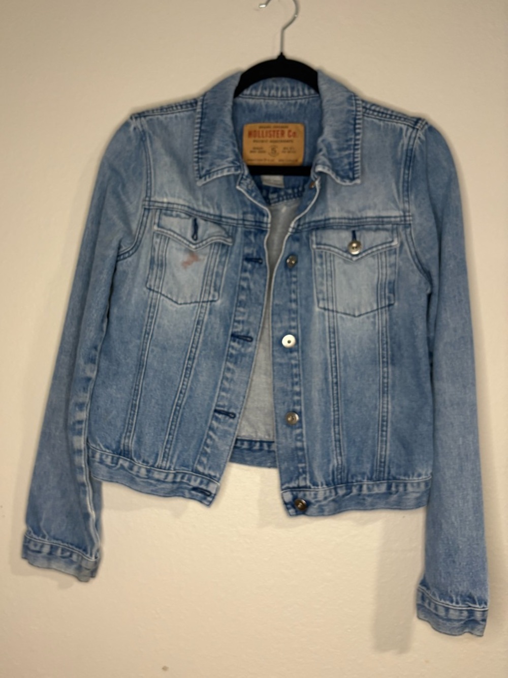Hollister Light Blue Denim Jacket